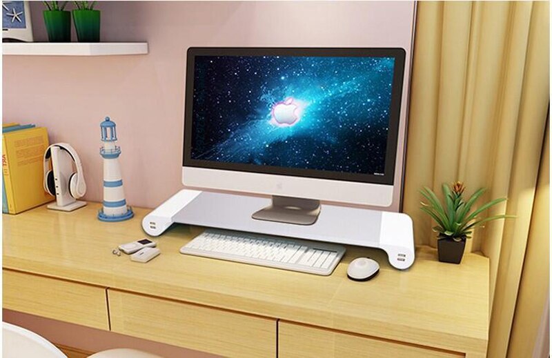 Aluminum Desktop Monitor Stand Hustle Nest