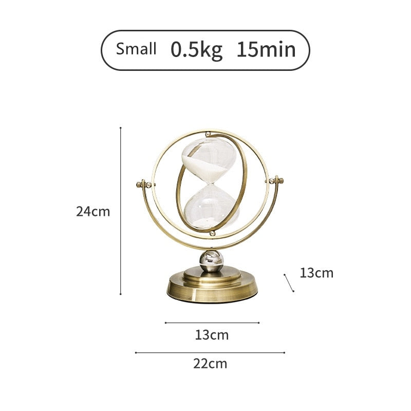 Rotating Vintage Hourglass Hustle Nest