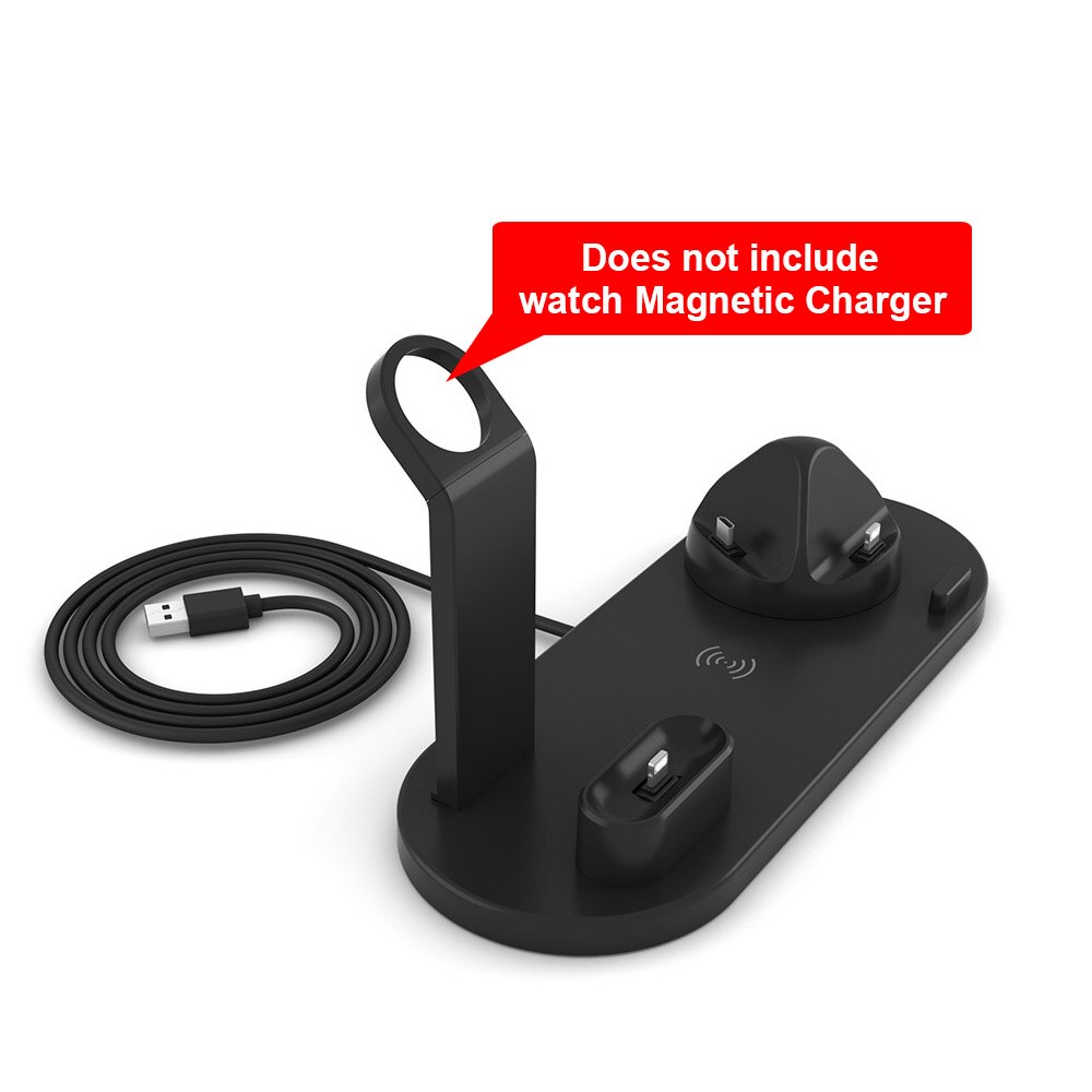 3-in-1 Charging Base for Apple Watch, AirPods & Smartphone Hustle Nest