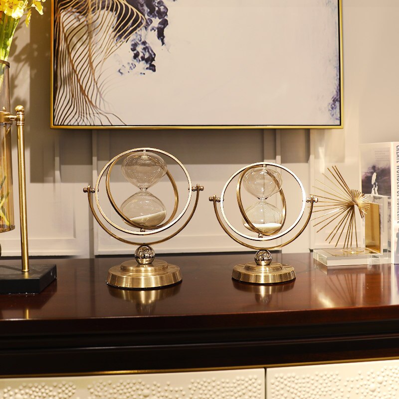 Rotating Vintage Hourglass Hustle Nest