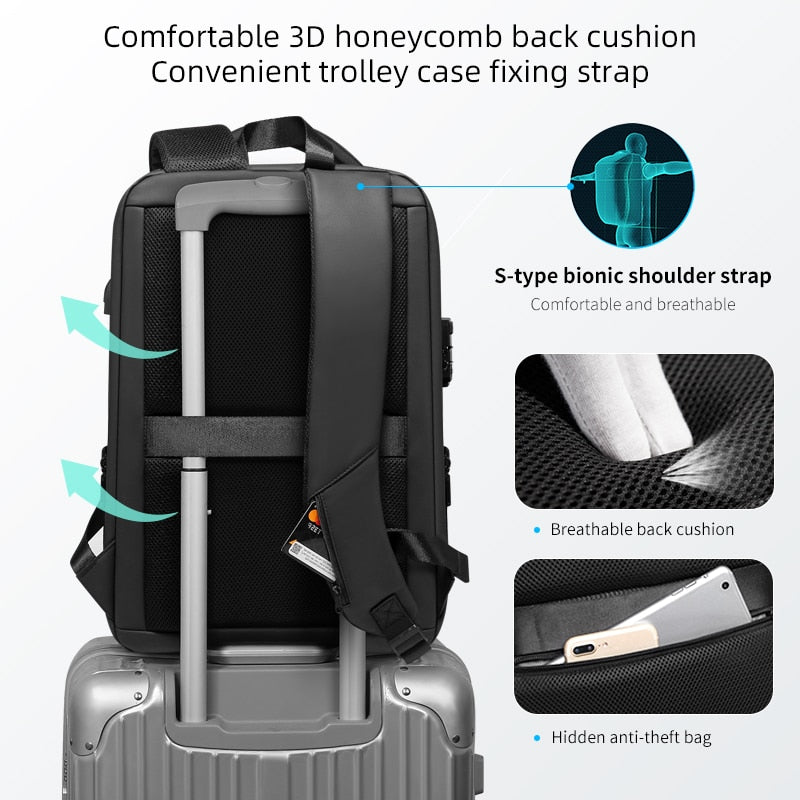 Anti-theft Laptop Backpack Hustle Nest