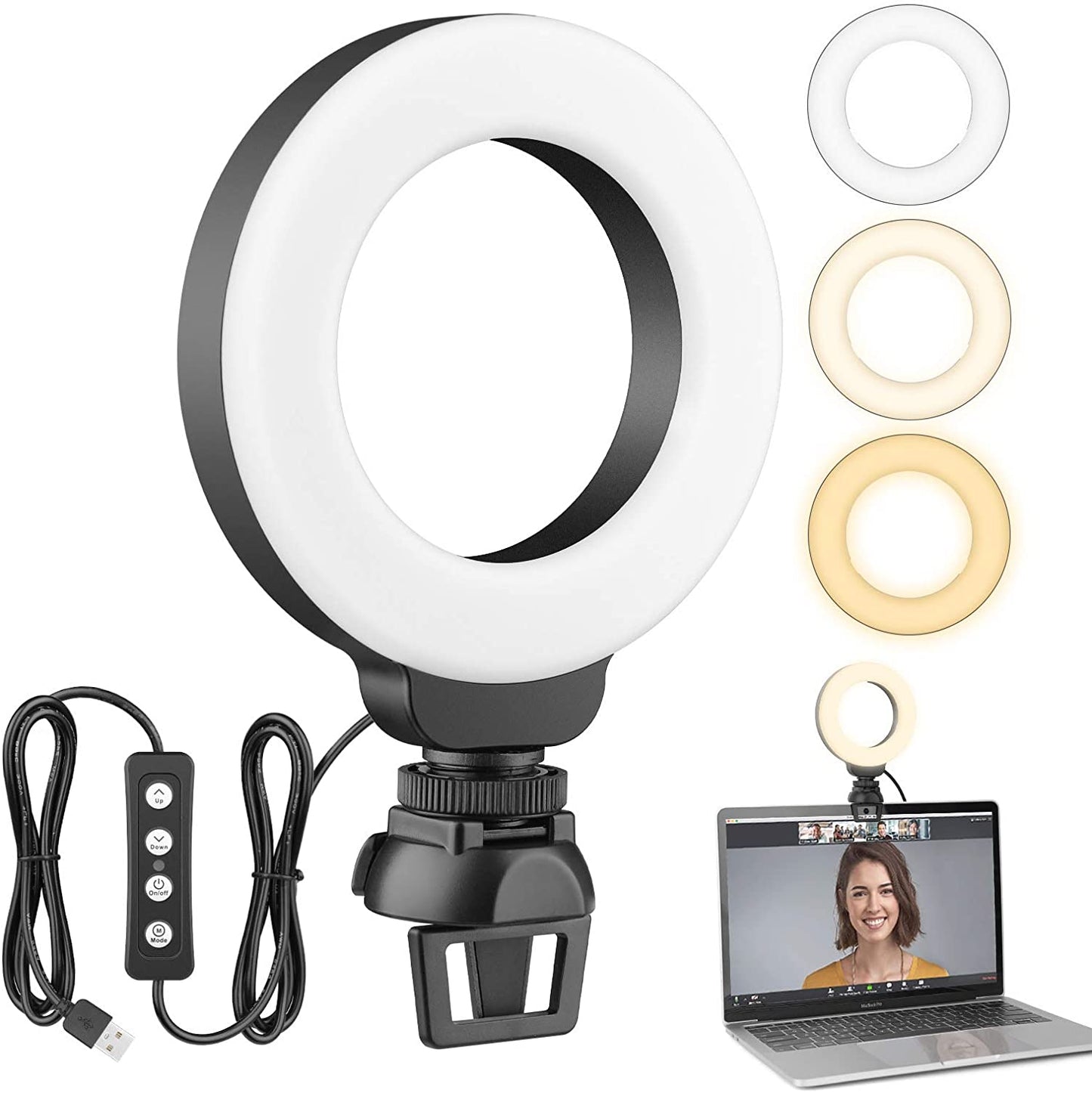 Multifunctional 4" Ring Light Hustle Nest
