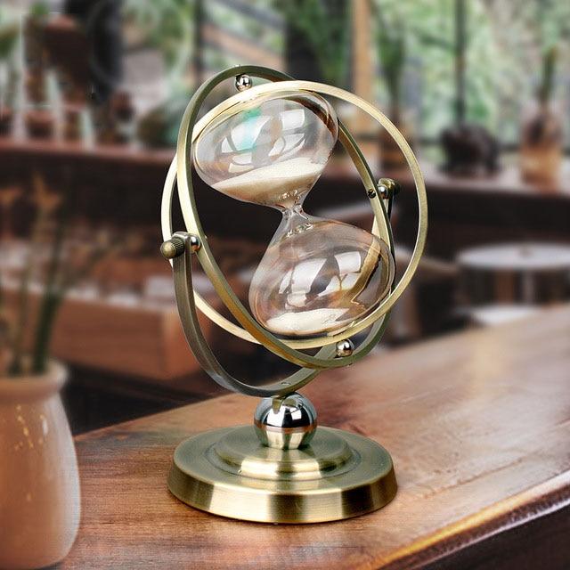 Rotating Vintage Hourglass Hustle Nest