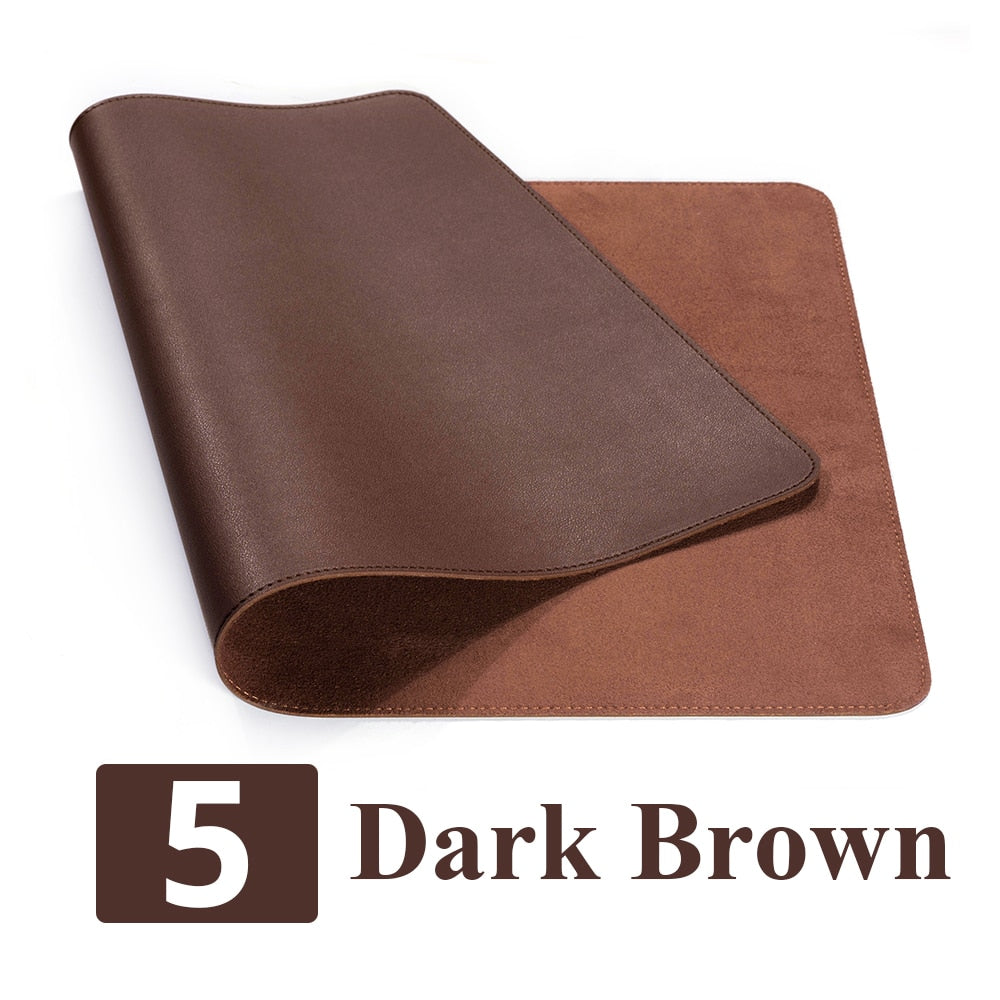 Leather Desk Mat- Dark Green – Brandless