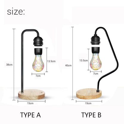 Magnetic Levitation Lamp & Wireless Charger Hustle Nest