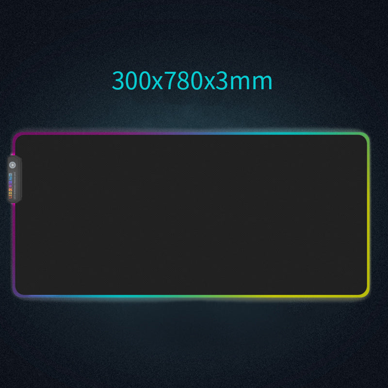 RGB Luminous Desk Pad Hustle Nest