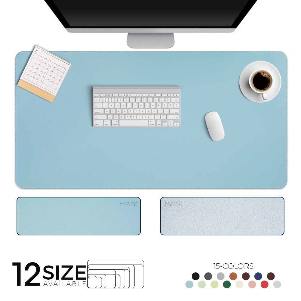 Vegan Leather Desk Mat Hustle Nest