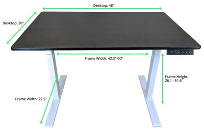 Mikeno Sit-to-Stand Desk Hustle Nest