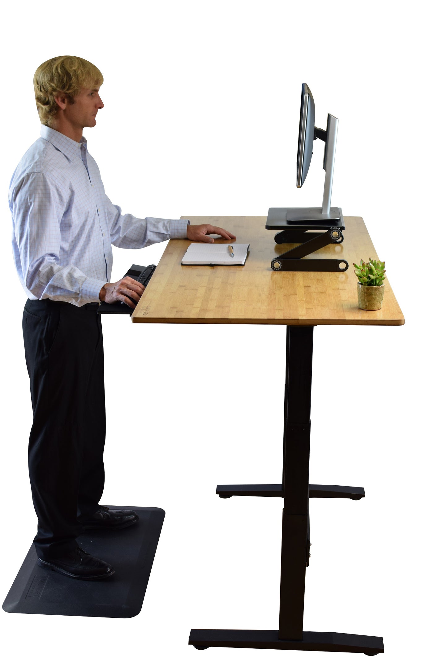 Mikeno Sit-to-Stand Desk Hustle Nest