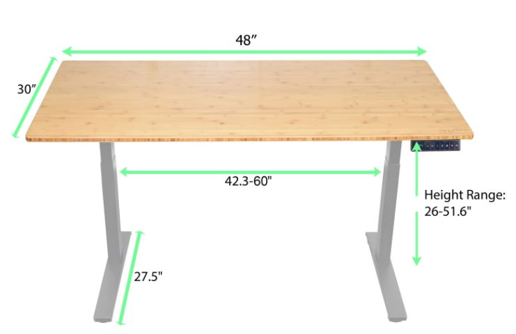 Mikeno Sit-to-Stand Desk Hustle Nest