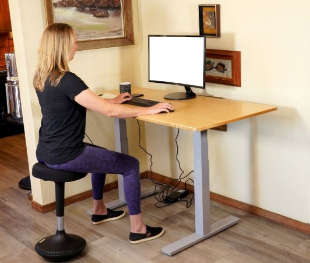 Mikeno Sit-to-Stand Desk Hustle Nest