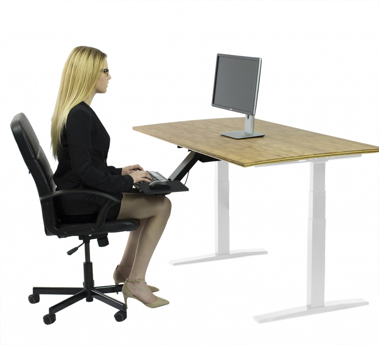 Mikeno Sit-to-Stand Desk Hustle Nest