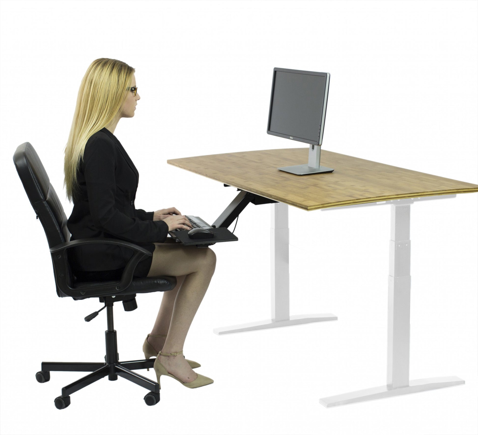 Mikeno Sit-to-Stand Desk Hustle Nest