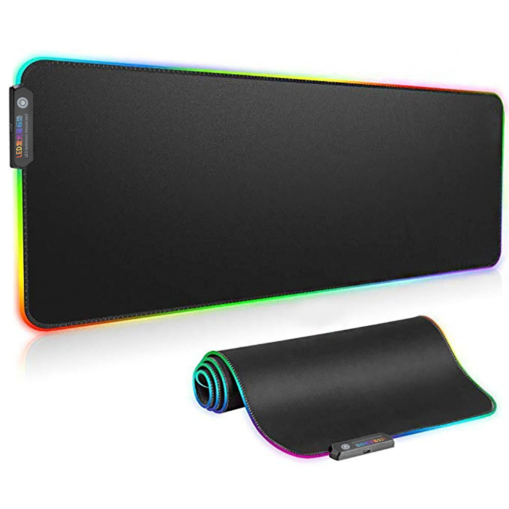 RGB Luminous Desk Pad Hustle Nest