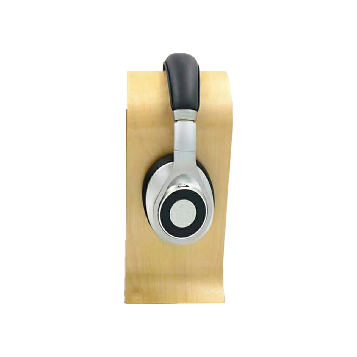 U-Shaped Wooden Headphone Stand Hustle Nest