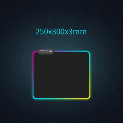 RGB Luminous Desk Pad Hustle Nest