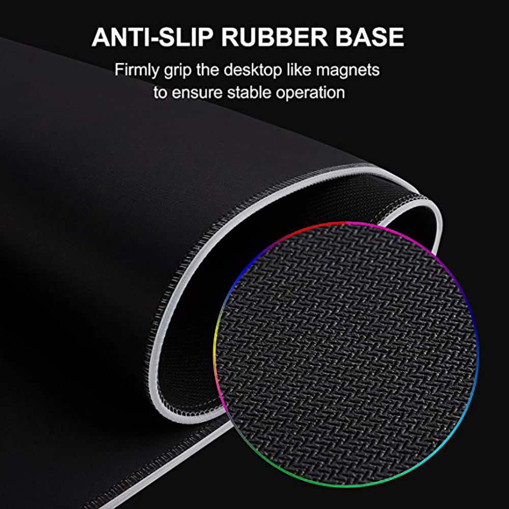 RGB Luminous Desk Pad Hustle Nest