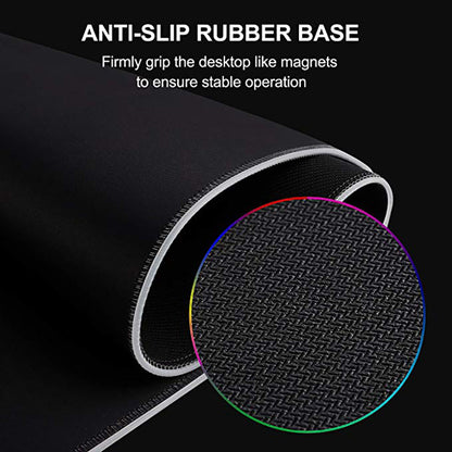RGB Luminous Desk Pad Hustle Nest