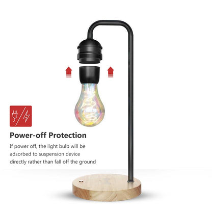 Magnetic Levitation Lamp & Wireless Charger Hustle Nest