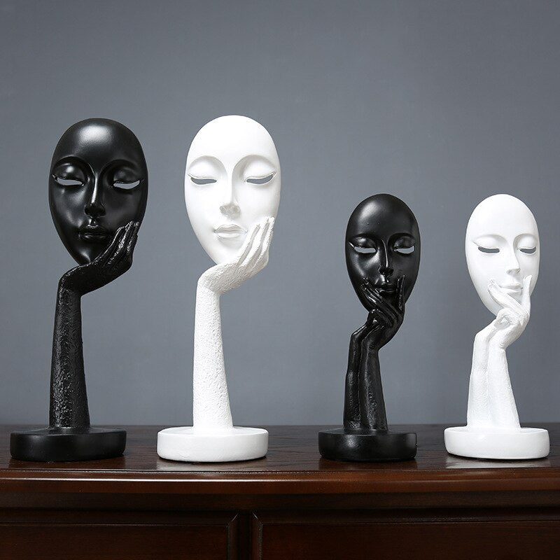 Abstract Thinking Figurine Hustle Nest