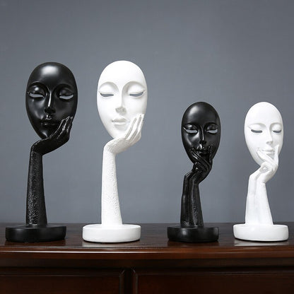Abstract Thinking Figurine Hustle Nest