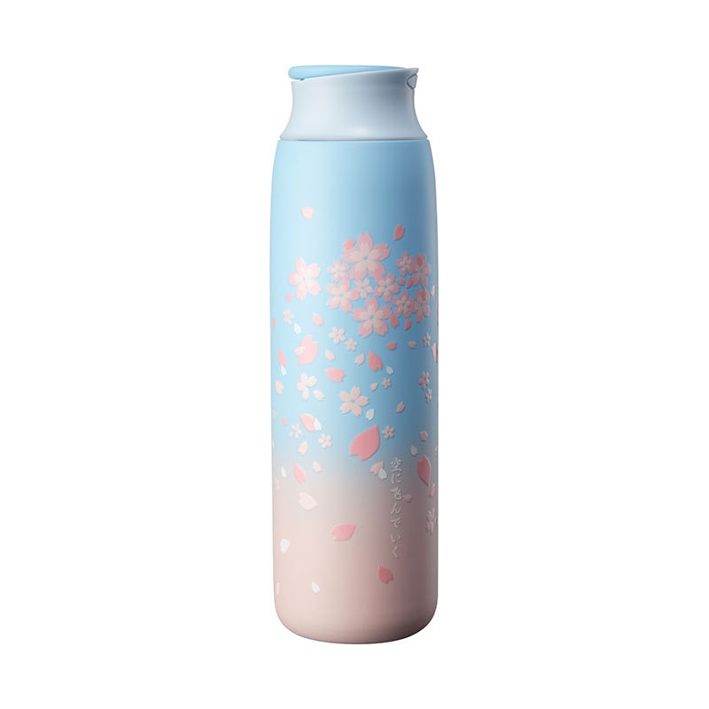 Japanese Style Sakura Thermos Bottle Hustle Nest