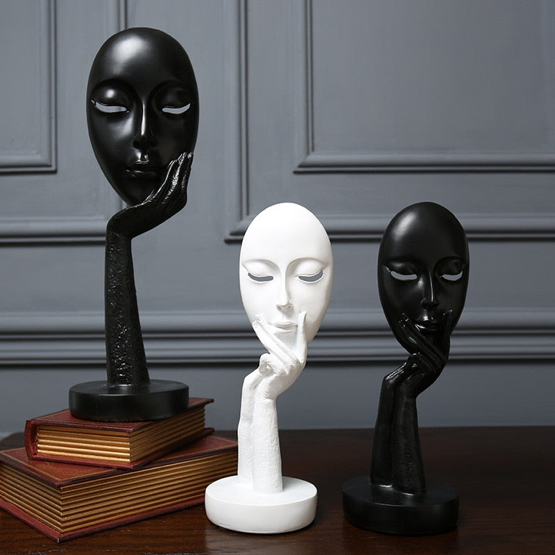 Abstract Thinking Figurine Hustle Nest