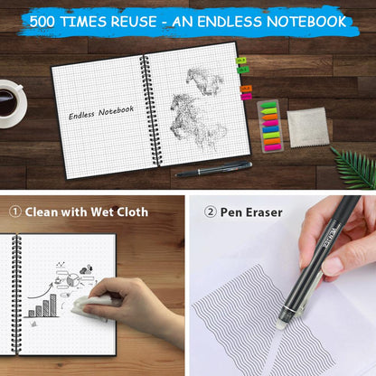 Smart Reusable Notebook Hustle Nest