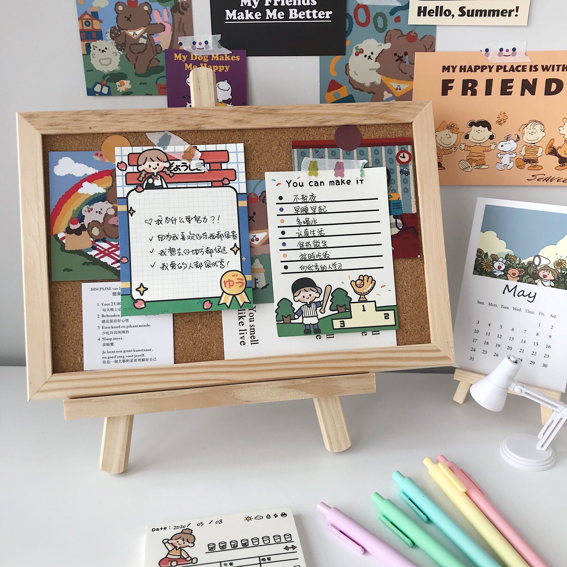 Cork Bulletin Board Hustle Nest